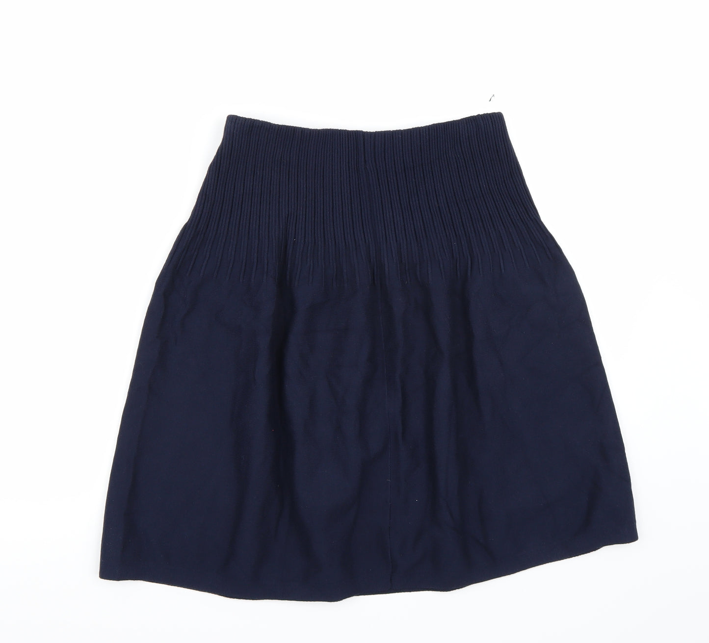 Massimo Dutti Womens Blue   A-Line Skirt Size 8