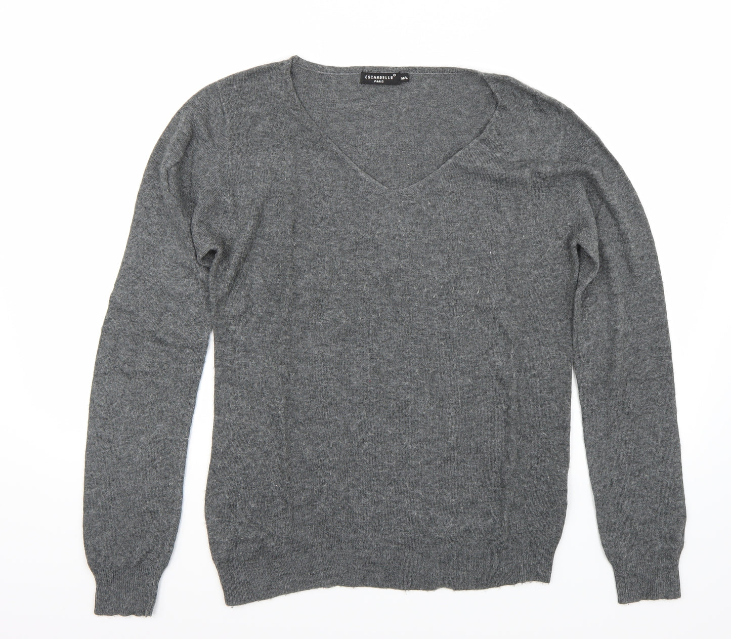 Escandelle Womens Grey   Pullover Jumper Size M