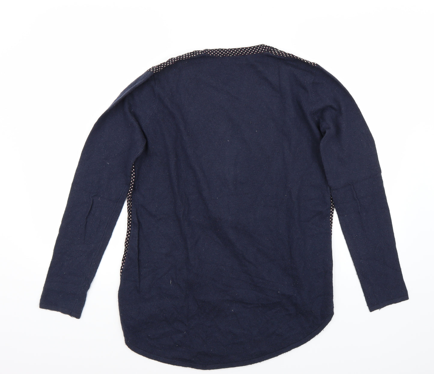 La P'tite Etoile Womens Blue   Pullover Jumper Size M