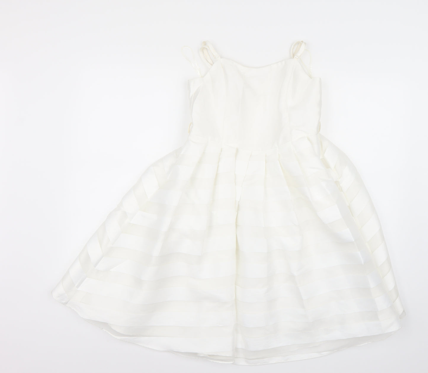 Storm monsoon Girls White   A-Line  Size 12 Years