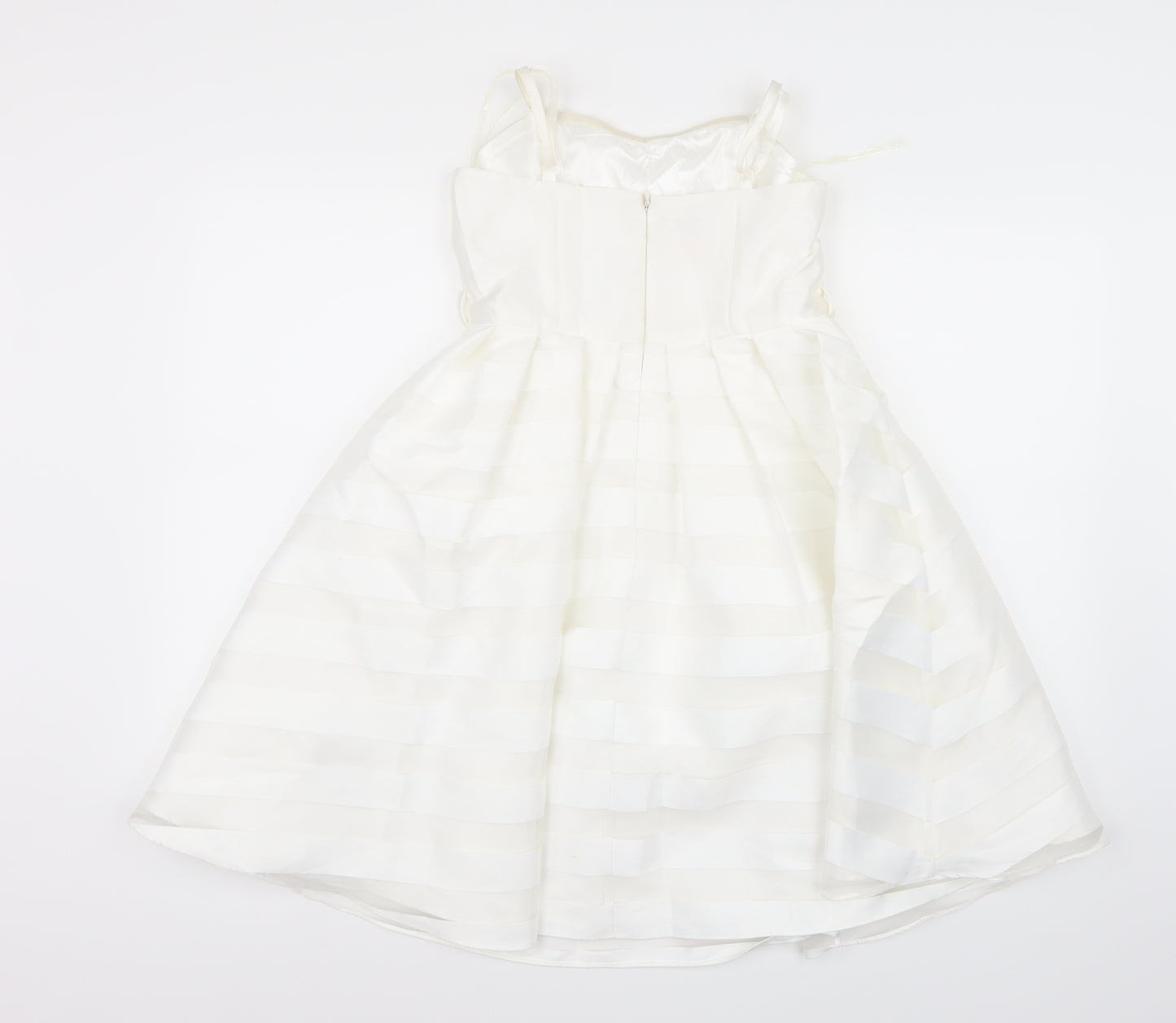 Storm monsoon Girls White   A-Line  Size 12 Years