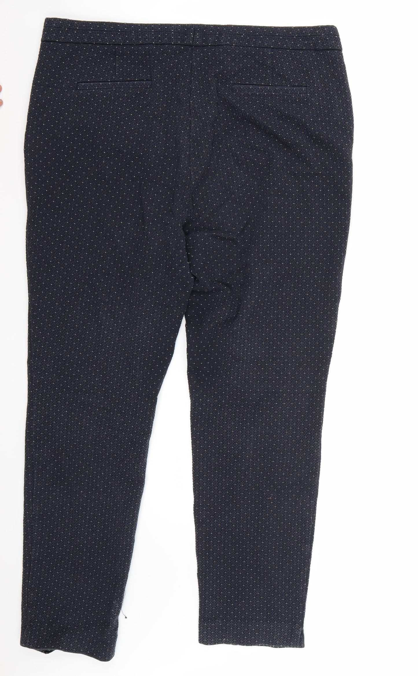 Monsoon Womens Blue   Trousers  Size 16 L28 in