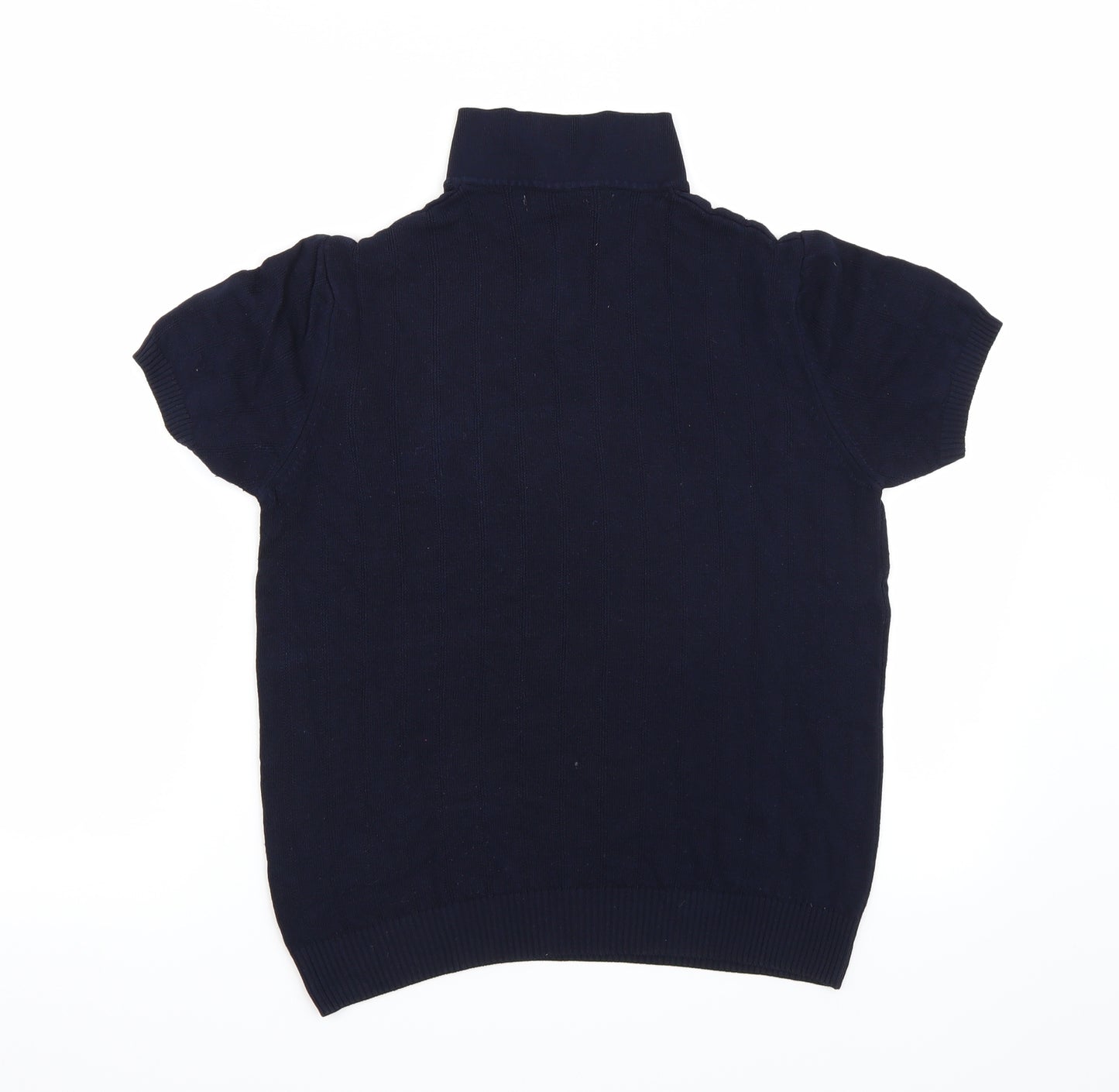 Zara Mens Blue    Polo Size M