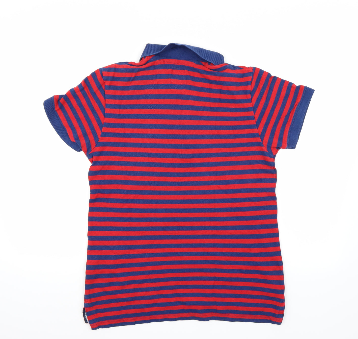 Espirit Mens Red Striped   Polo Size M