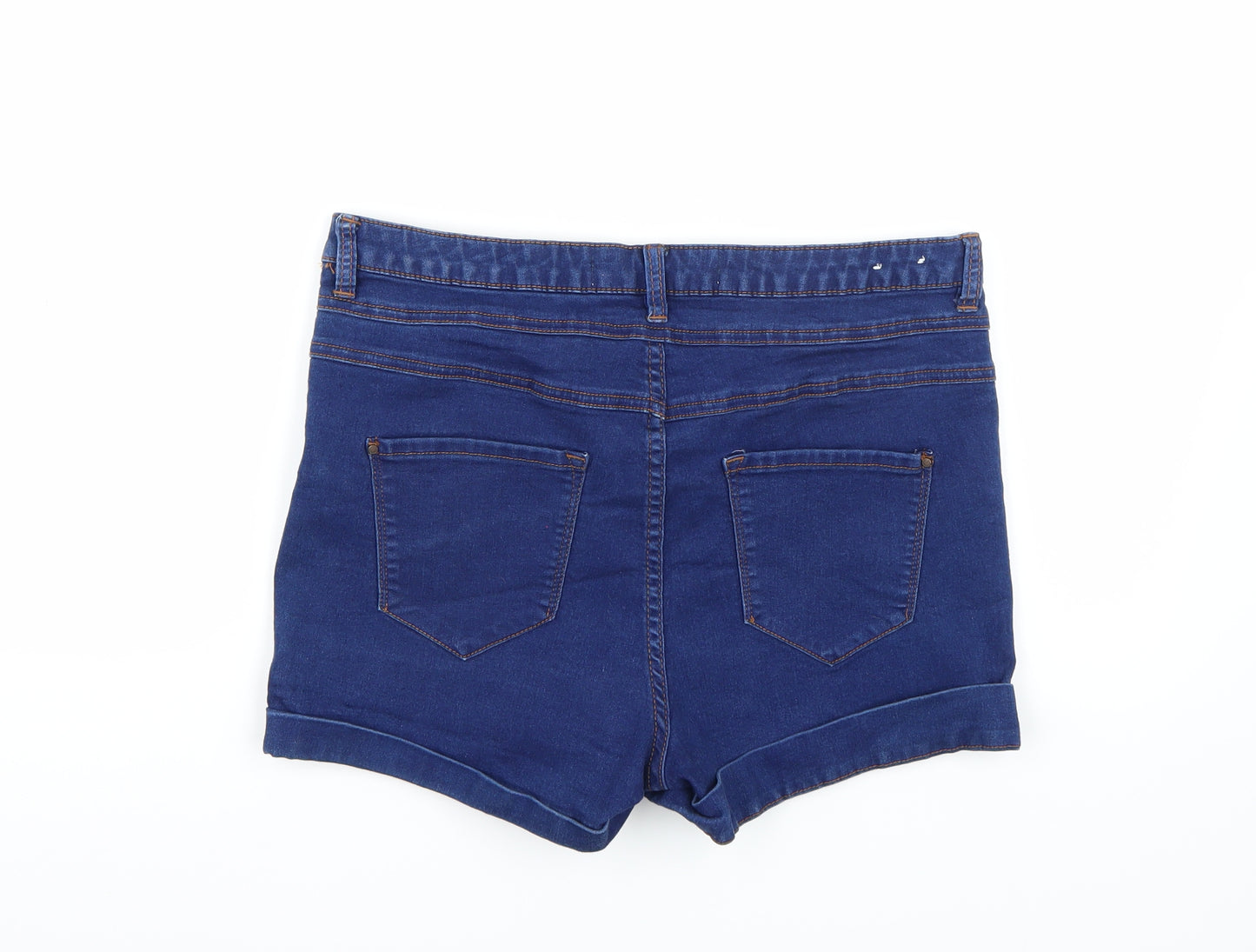 Newlook Womens Blue   Hot Pants Shorts Size 16