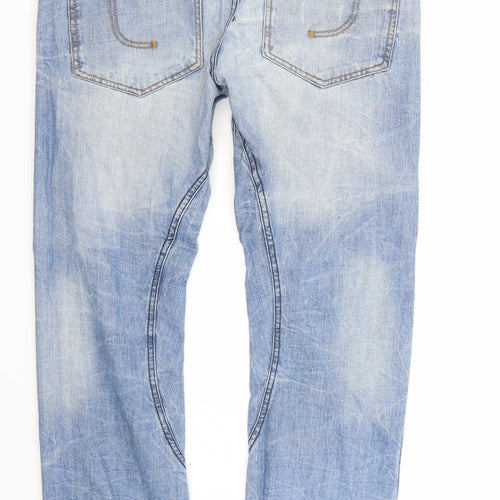 Denim & Co. Mens Blue   Bootcut Jeans Size 36 L34 in