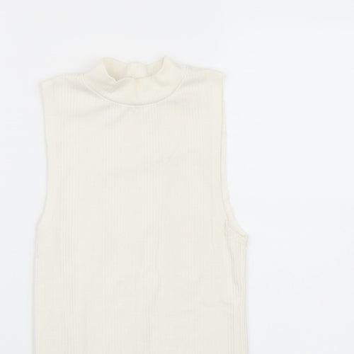 Newlook Womens White   Basic T-Shirt Size 6