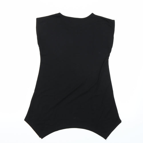 F&F Girls Black   Basic T-Shirt Size 9-10 Years