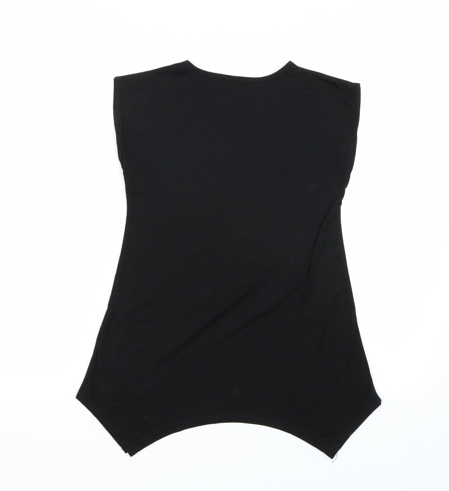 F&F Girls Black   Basic T-Shirt Size 9-10 Years