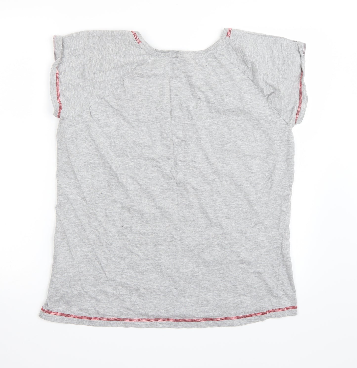 Friends Womens Grey   Basic T-Shirt Size 14