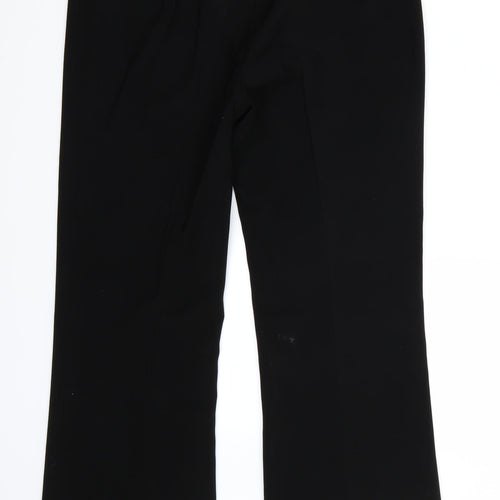Quin and Donnelly Womens Black   Trousers  Size 12 L31 in