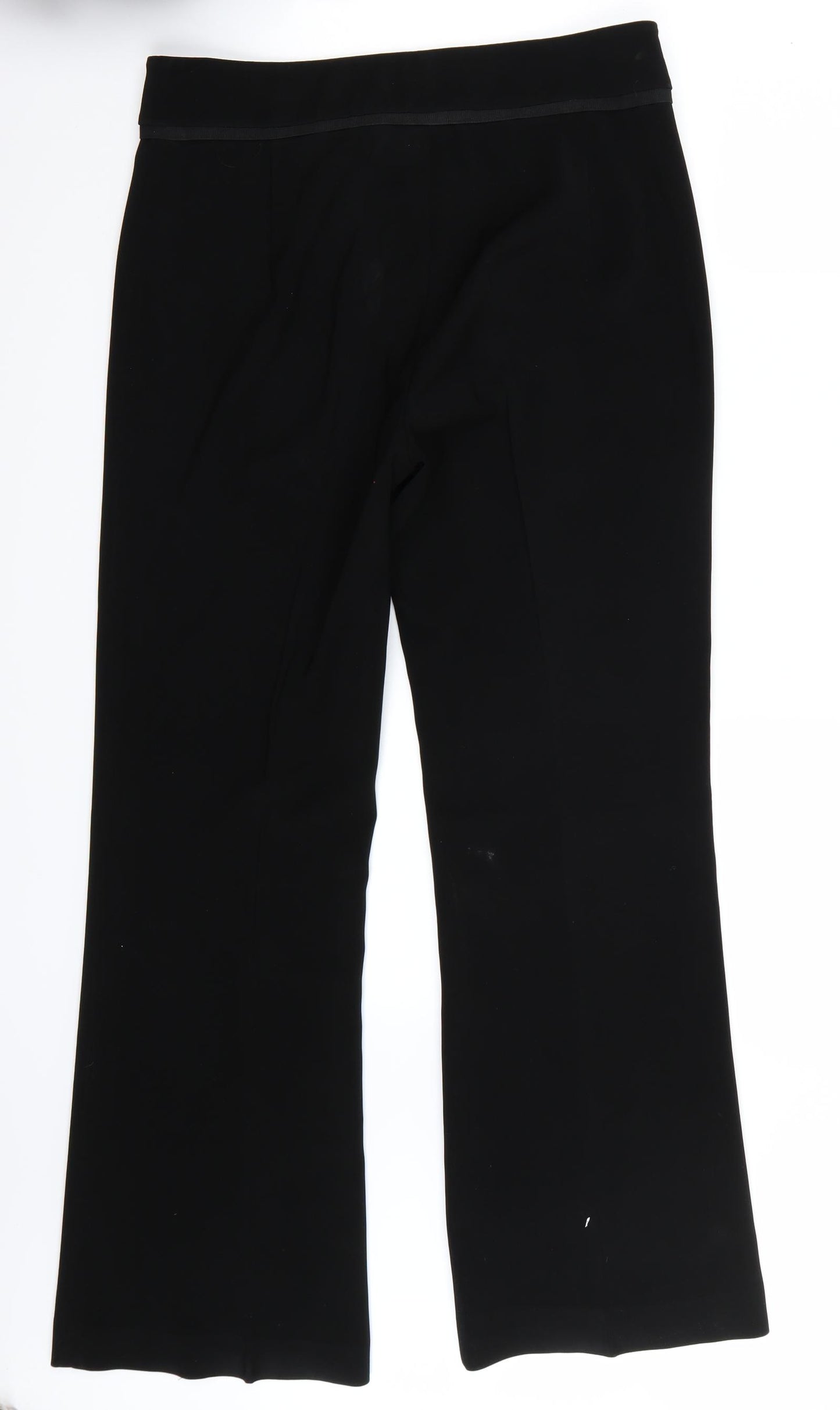 Quin and Donnelly Womens Black   Trousers  Size 12 L31 in