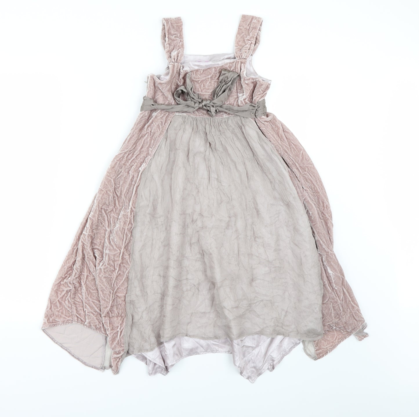 Monsoon Girls Purple   Fit & Flare  Size 9-10 Years