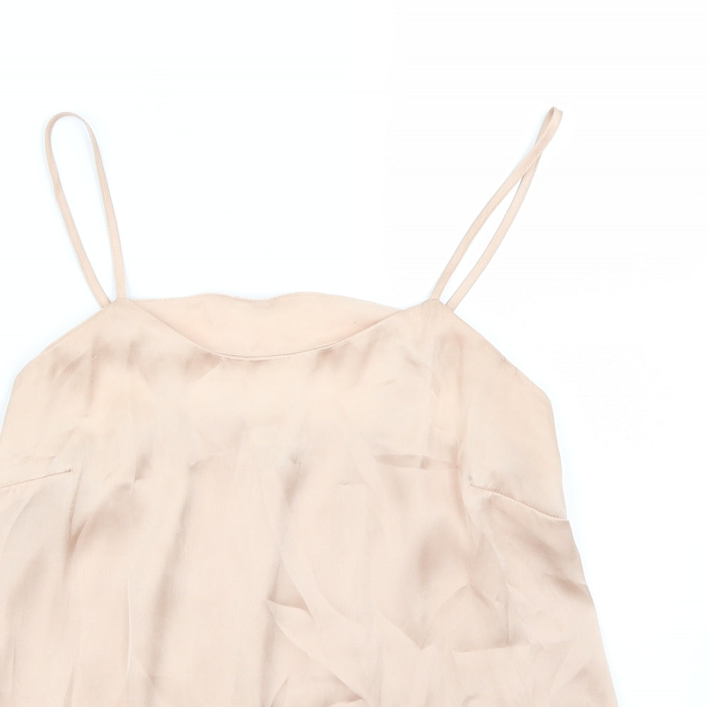 River Island Womens Pink   Basic T-Shirt Size 8