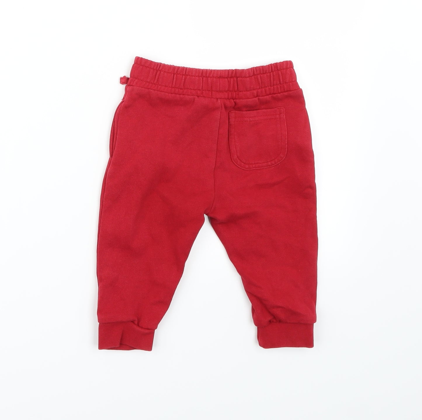 Lyle & Scott Boys Red   Jogger Trousers Size 12 Months