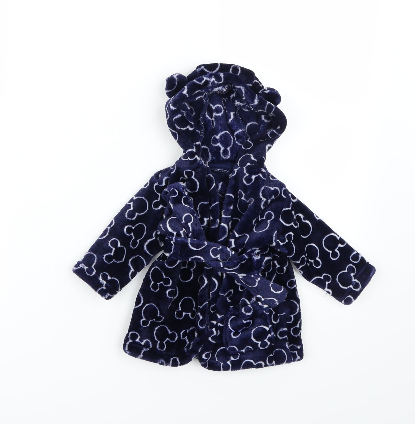 George  Boys Blue   Capri Gown Size 0-3 Months  - Micky Mouse