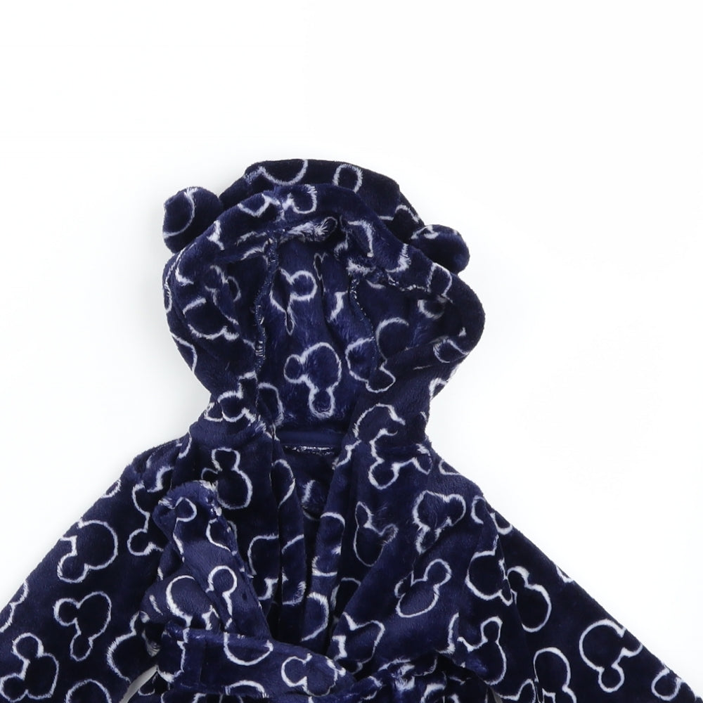 George  Boys Blue   Capri Gown Size 0-3 Months  - Micky Mouse