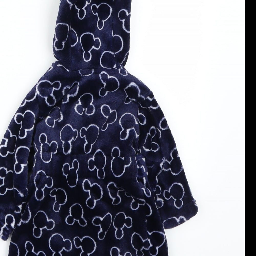 George  Boys Blue   Capri Gown Size 0-3 Months  - Micky Mouse