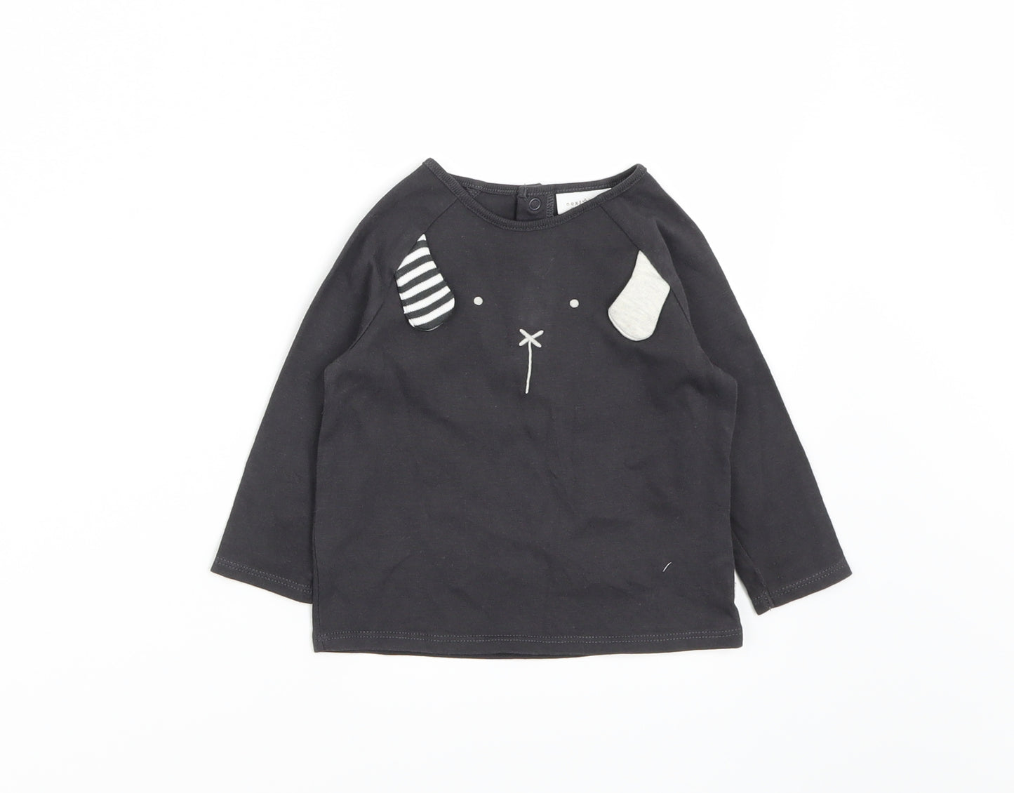 NEXT Boys Grey   Basic T-Shirt Size 6-9 Months
