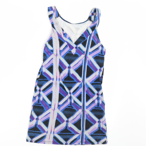 Topshop Womens Blue   Basic Tank Size 8