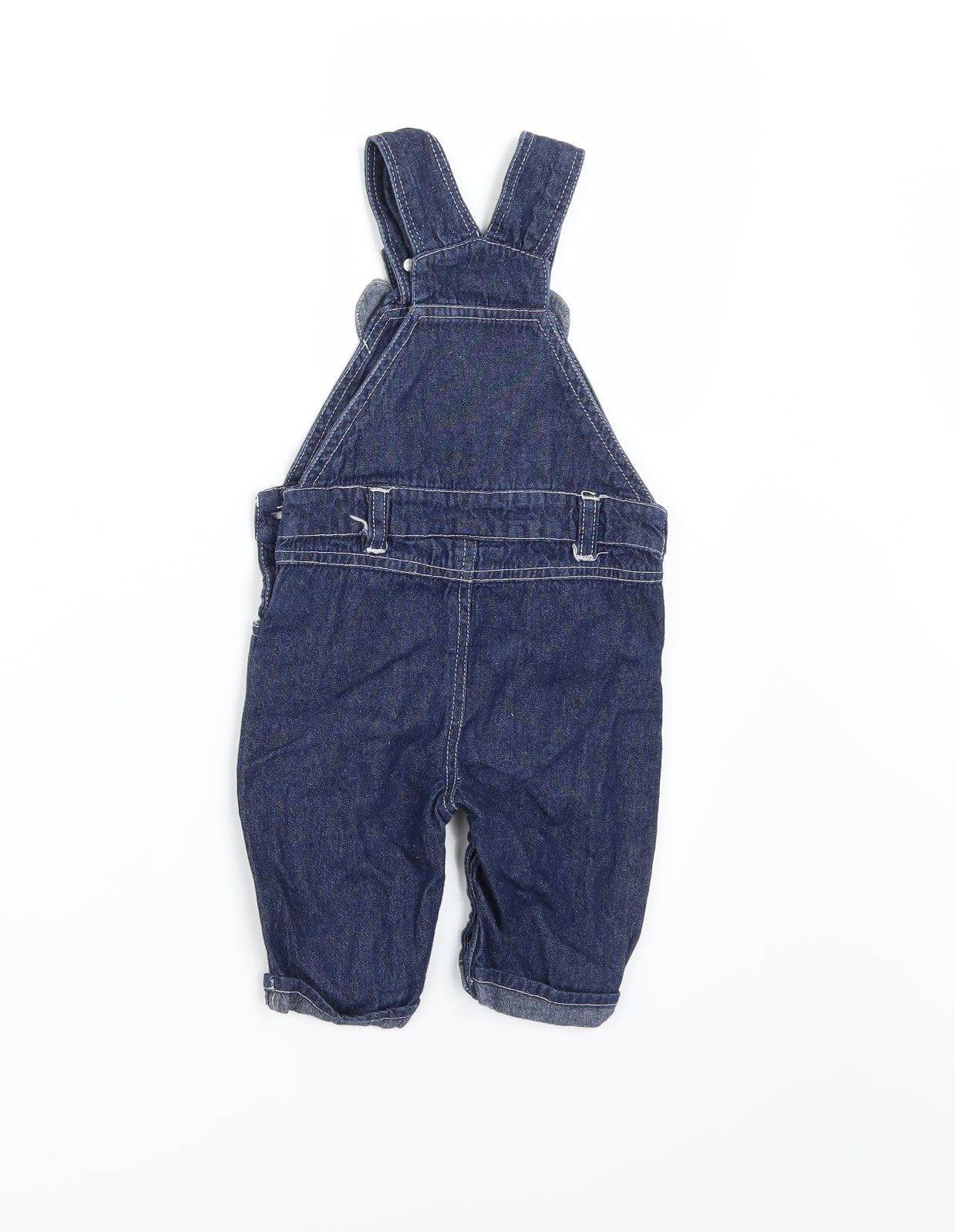 Hullabaloo Girls Blue   Dungaree Outfit/Set Size 6-9 Months