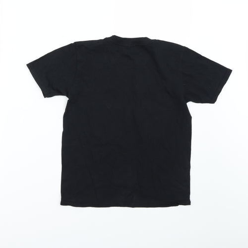 Gildan Boys Black   Basic T-Shirt Size 9-10 Years