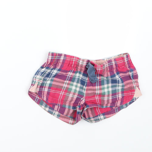 Johnnie B Girls Pink Solid  Cami Sleep Shorts Size 8 Years