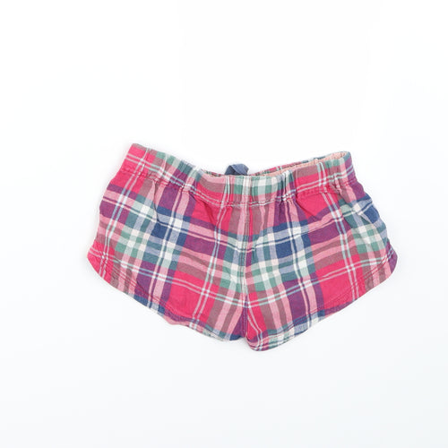 Johnnie B Girls Pink Solid  Cami Sleep Shorts Size 8 Years