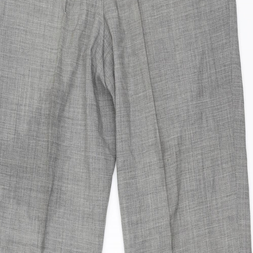 Angelo Litrico Mens Grey   Trousers  Size 36 in L31 in