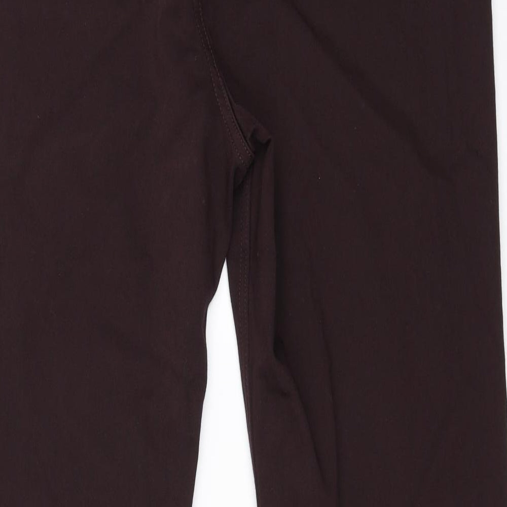 Marks and Spencer Womens Brown   Straight Jeans Size 20 L29 in