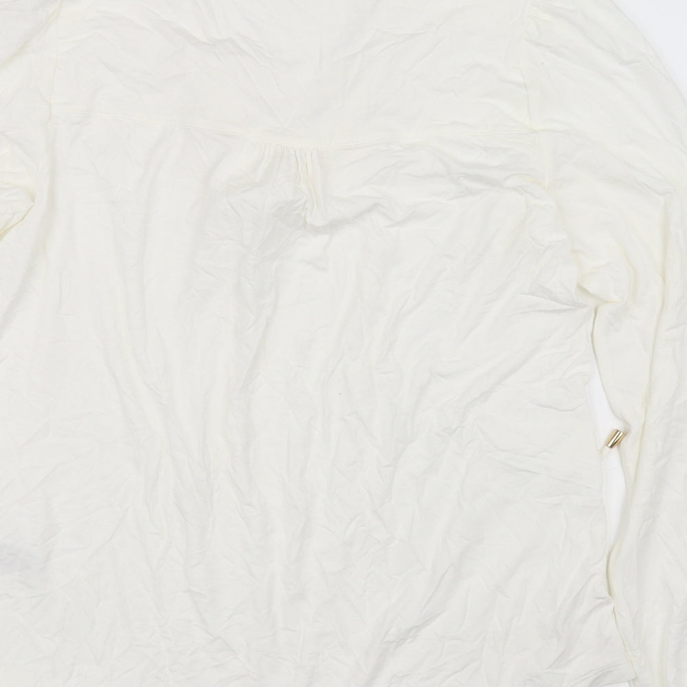 Marks and Spencer Womens White   Basic T-Shirt Size 10
