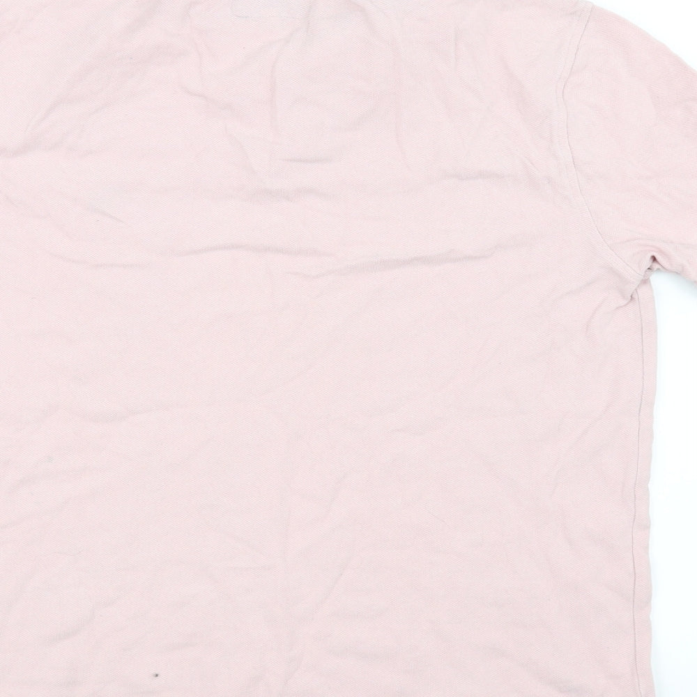 Jack Russell  Womens Pink   Basic Polo Size M
