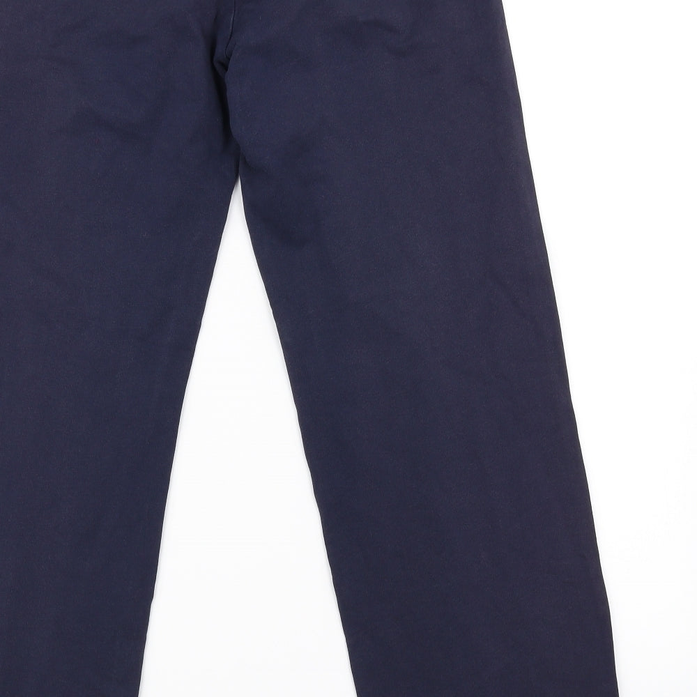Marks and Spencer Womens Blue   Jogger Trousers Size 10 L26 in