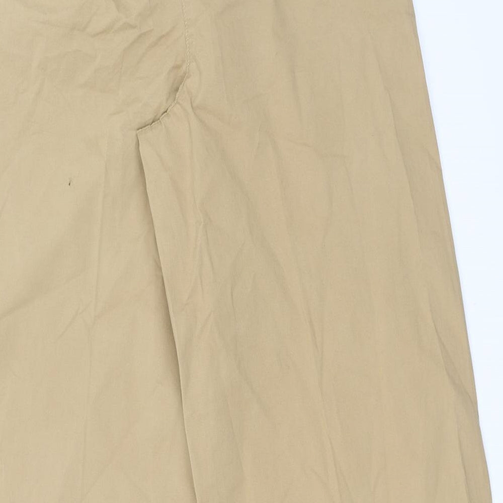 Marks and Spencer Womens Beige   Trousers  Size 16 L30 in
