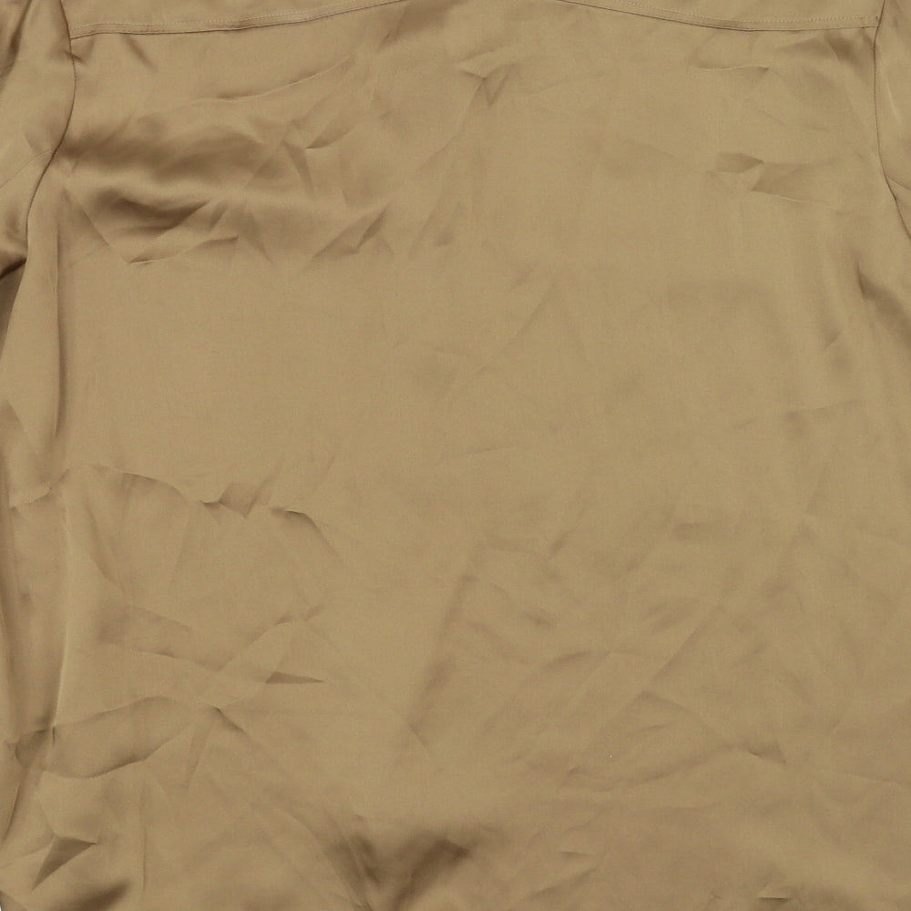 Autograph Womens Brown   Basic Button-Up Size 18