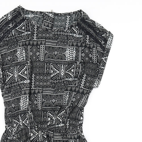 New Look Girls Black   Jumpsuit One-Piece Size 12 Years