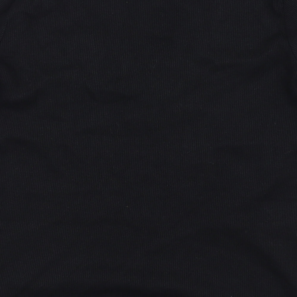 BHS Womens Black   Basic T-Shirt Size 18