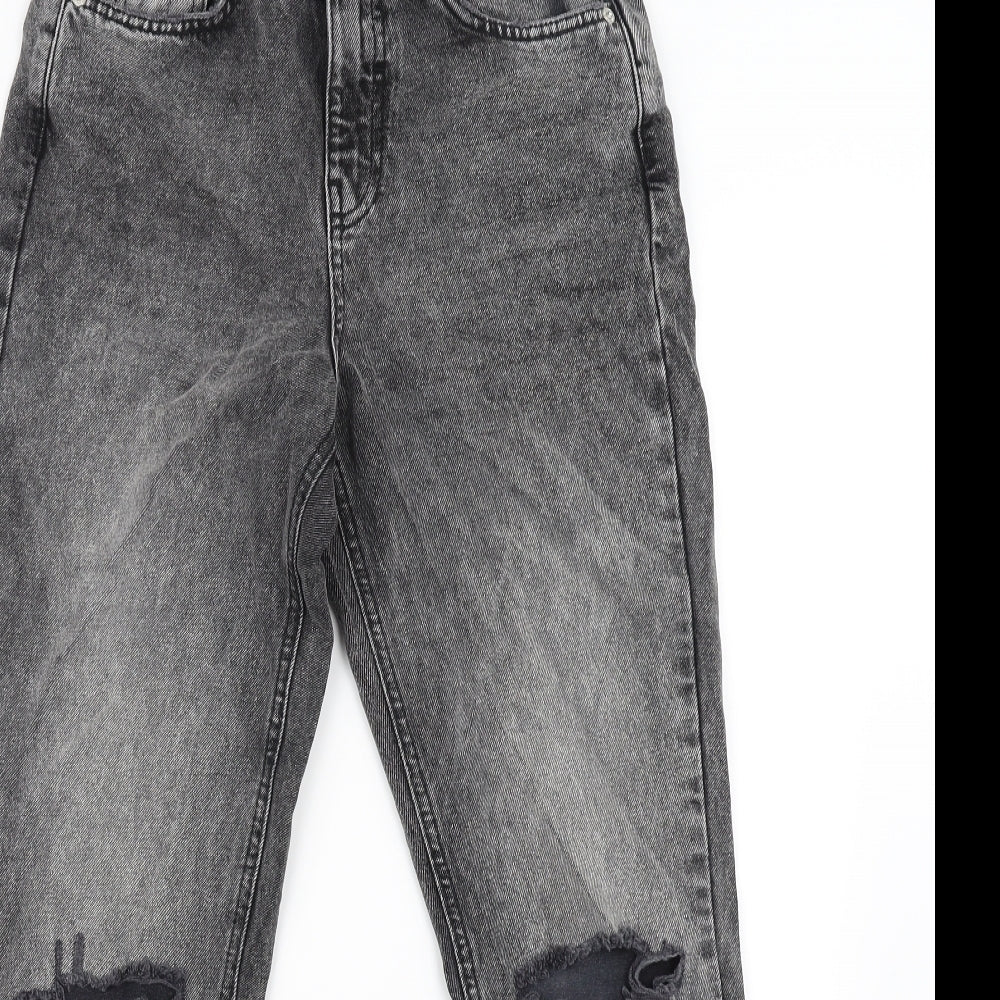 New Look Womens Grey   Skinny Jeans Size 10 L27 in