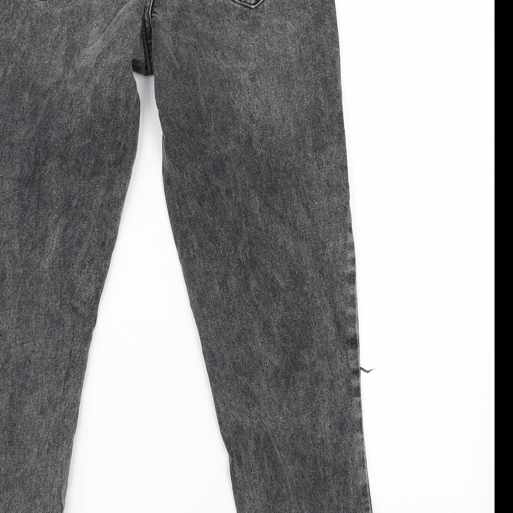 New Look Womens Grey   Skinny Jeans Size 10 L27 in