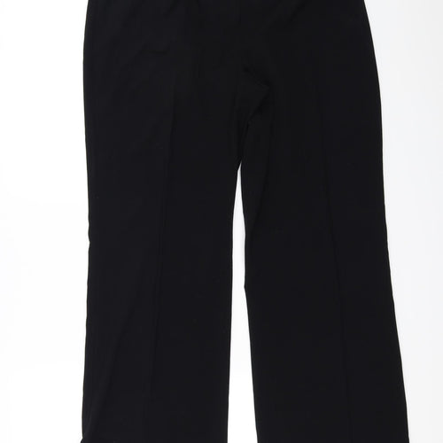 Marks and Spencer Womens Black   Trousers  Size 18 L31 in