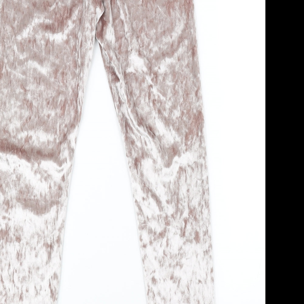 Atmosphere Womens Silver   Jogger Trousers Size 12 L28 in