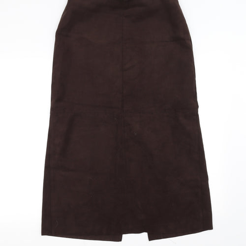 Marks and Spencer Womens Brown   A-Line Skirt Size 14