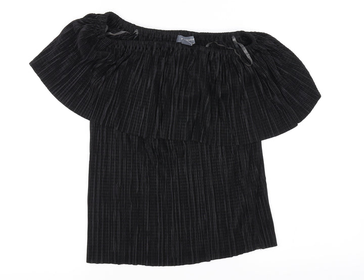 Primark Womens Black Basic Blouse Size 8