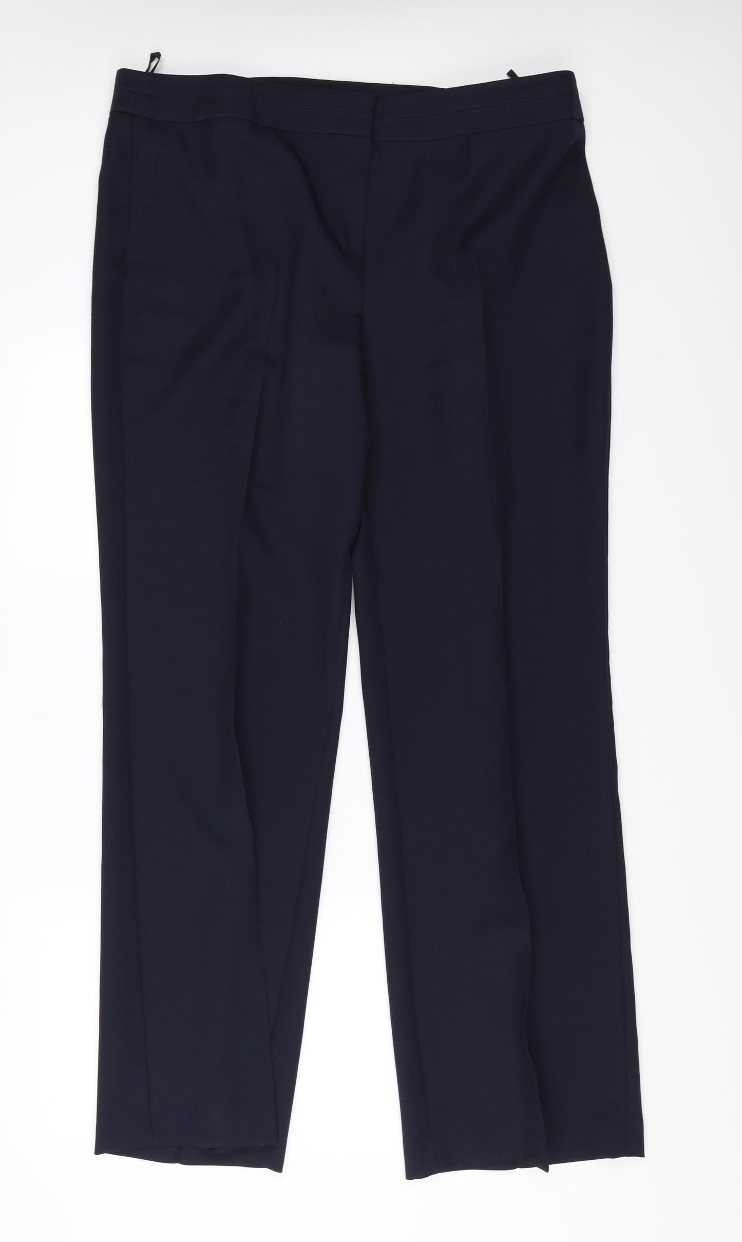 Marks and Spencer Womens Blue   Trousers  Size 18 L31 in