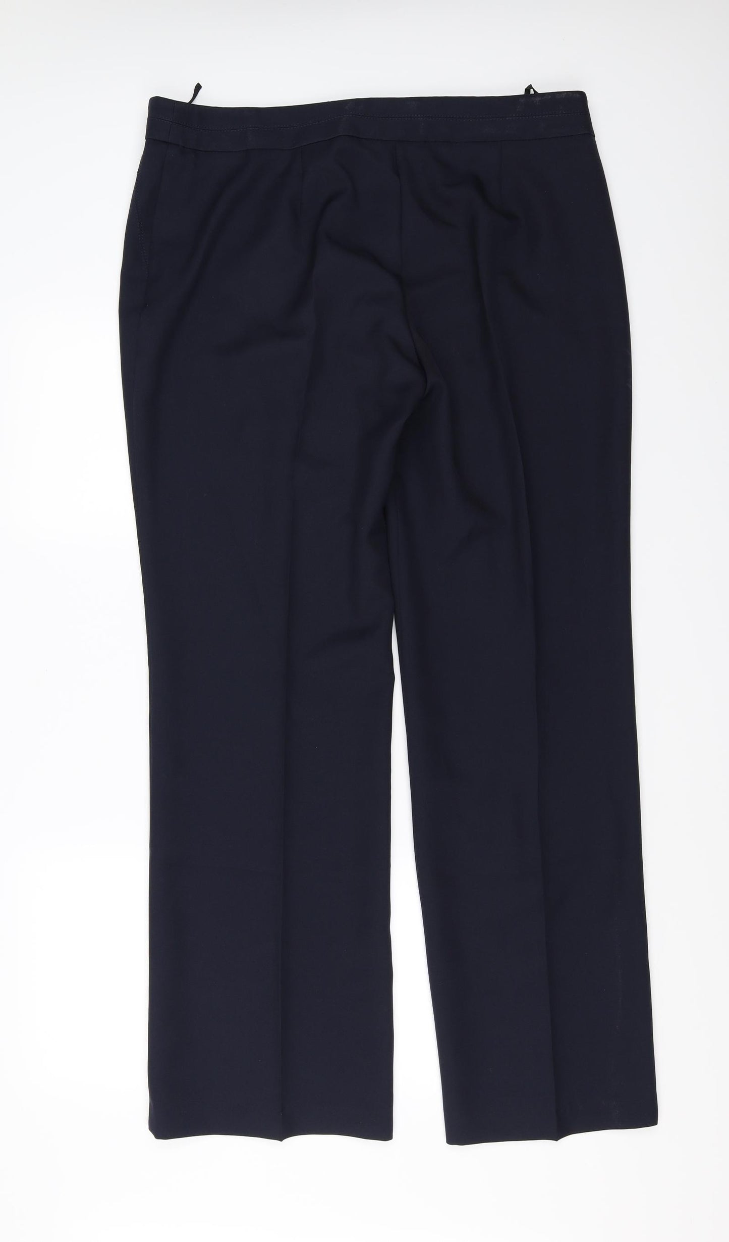 Marks and Spencer Womens Blue   Trousers  Size 18 L31 in