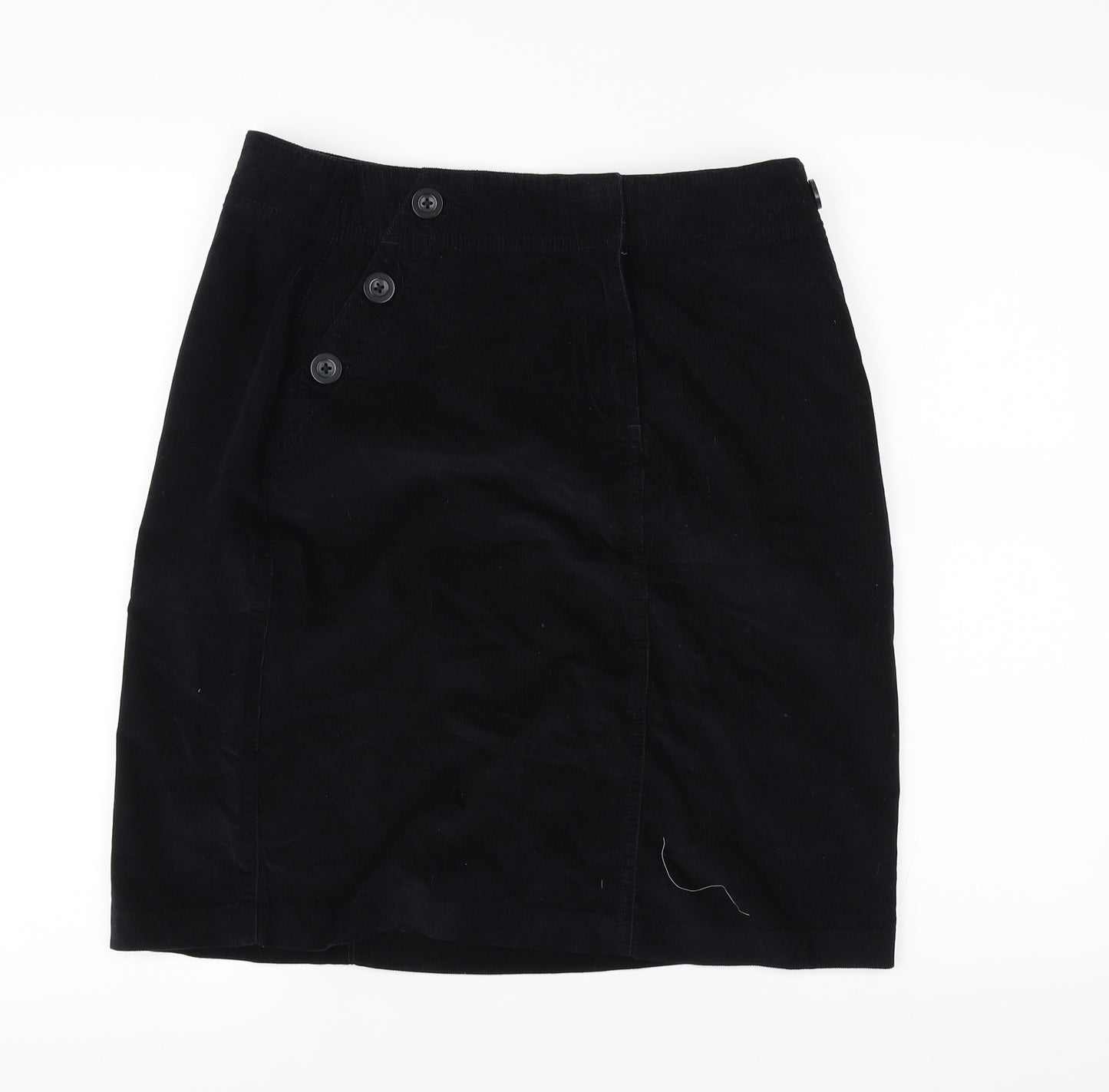 Marks and Spencer Womens Black   A-Line Skirt Size 10