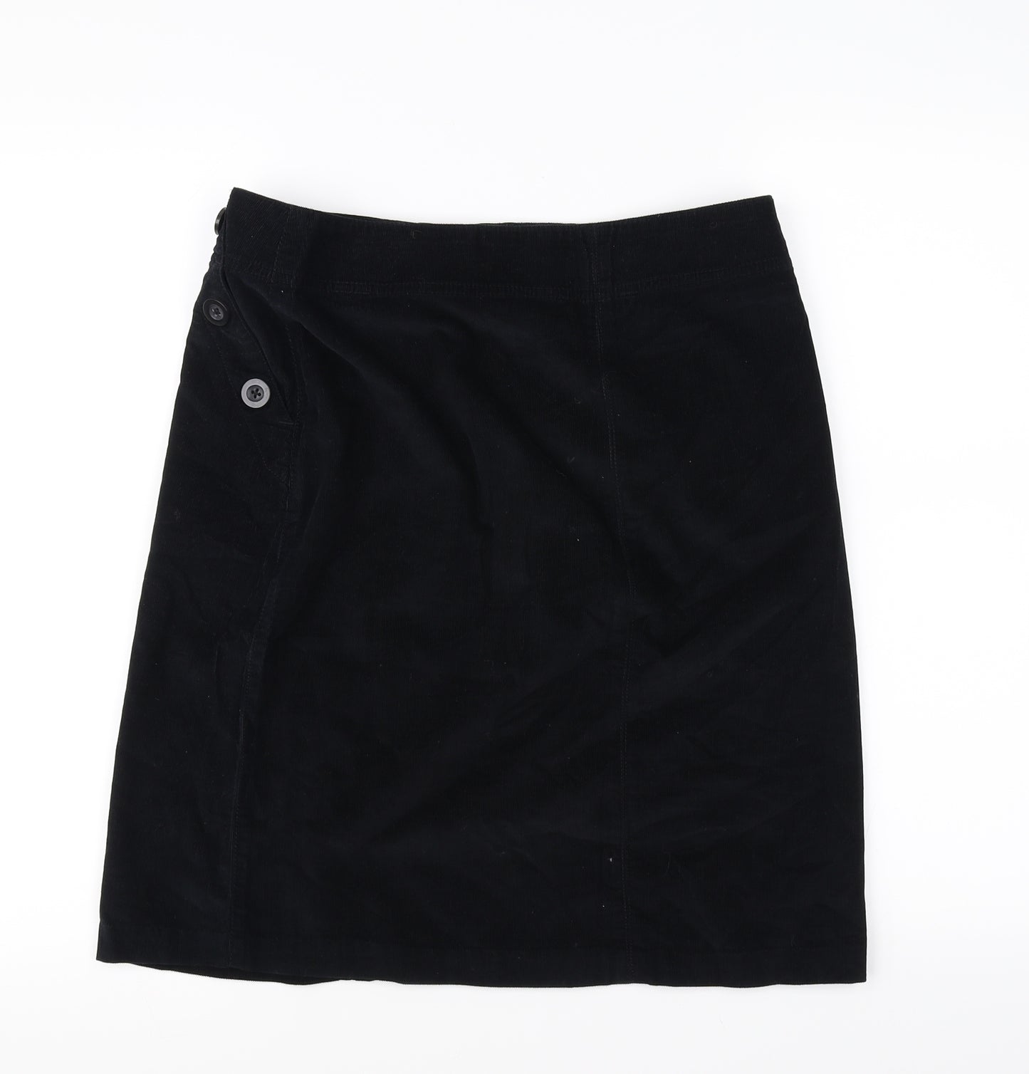 Marks and Spencer Womens Black   A-Line Skirt Size 10
