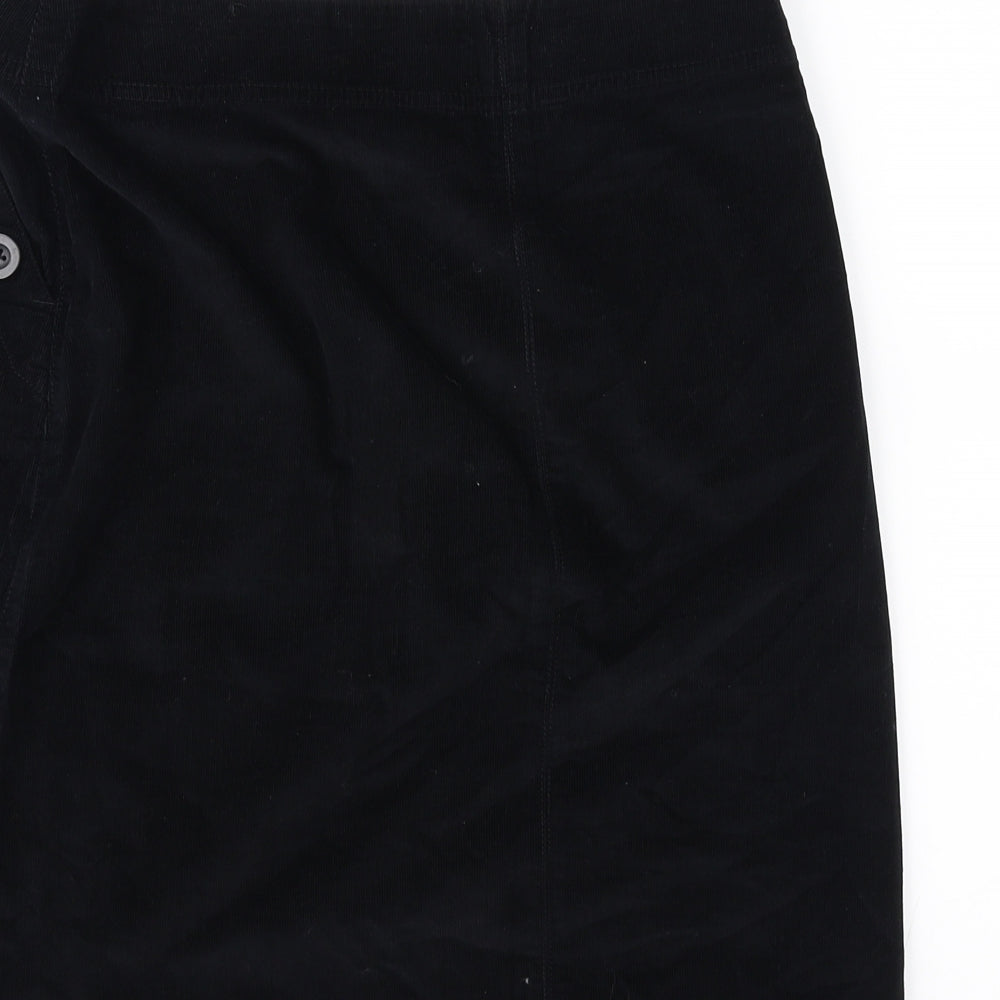 Marks and Spencer Womens Black   A-Line Skirt Size 10