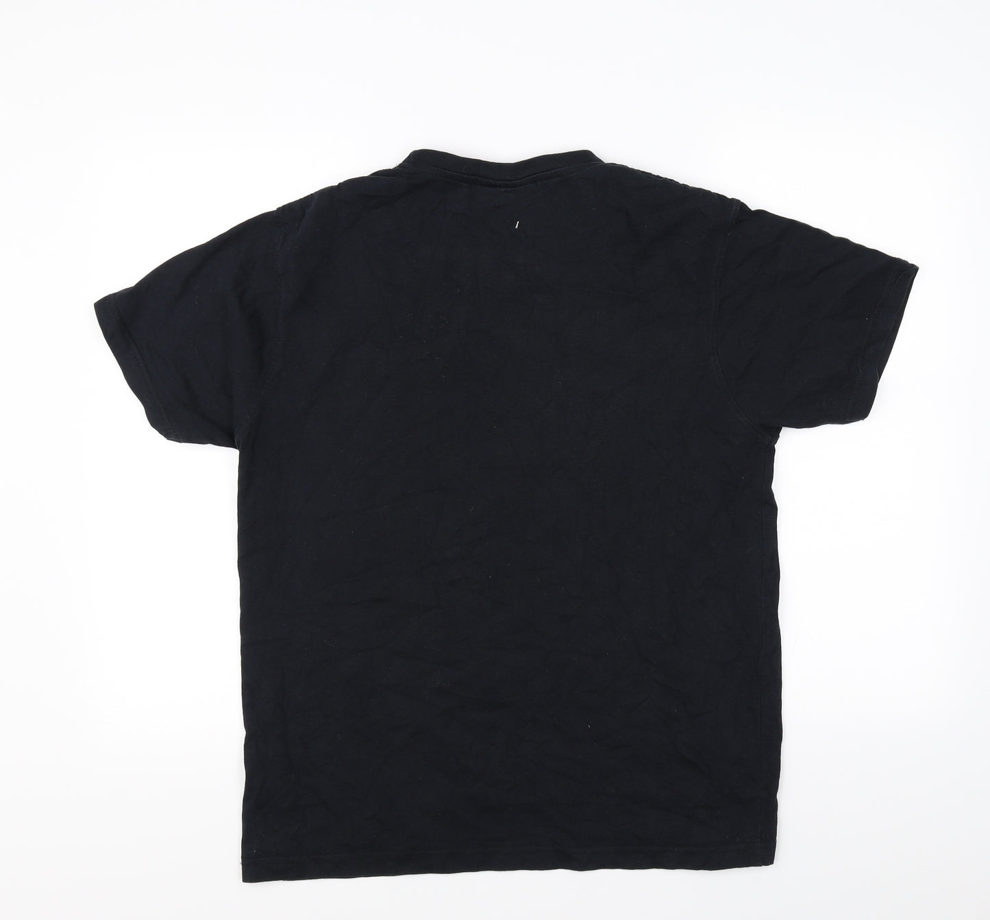 Preworn Mens Black    T-Shirt Size M
