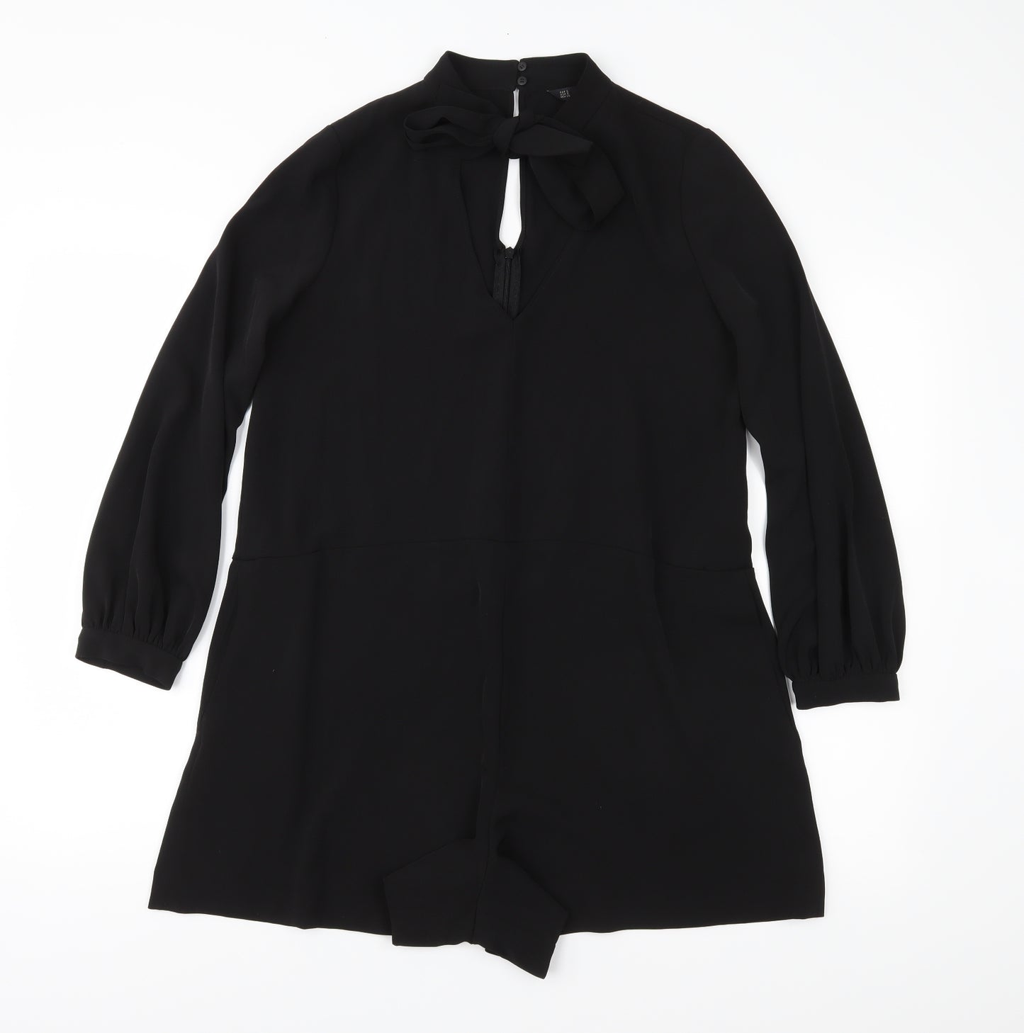 Zara Womens Black   Playsuit One-Piece Size S